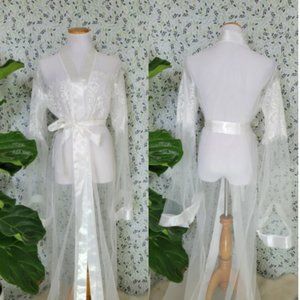 Lace Lingerie Bridal Robe